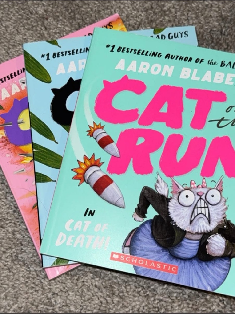 Aaron Blabey Cat on the Run Books